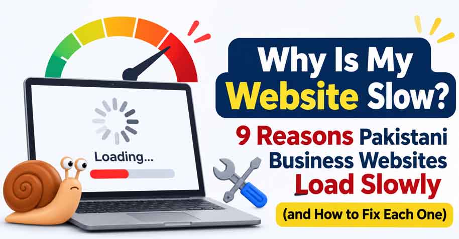 Why is my website slow - best website speed services in Pakistan by HubSol