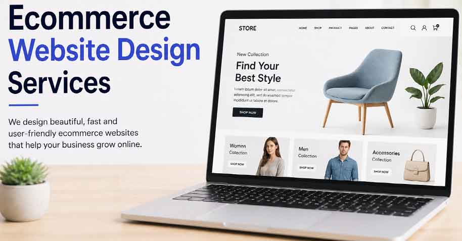 Ecommerce Website Design Services for Online Store Growth